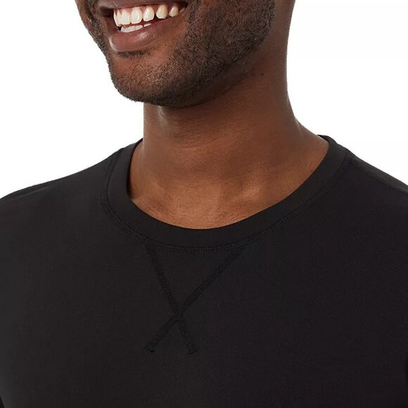 32 Degrees Men's Heat Black Large Long Sleeve Sleep T-Shirt-Brand New In Package - Picture 2 of 4